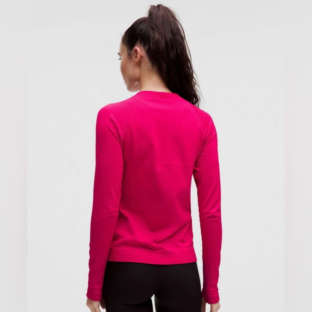 Lululemon NWT Restless Pullover Rib Passionate - Picture 4 of 7